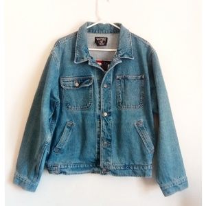 Vtg Polo Jeans Ralph Lauren Denim Jean Jacket